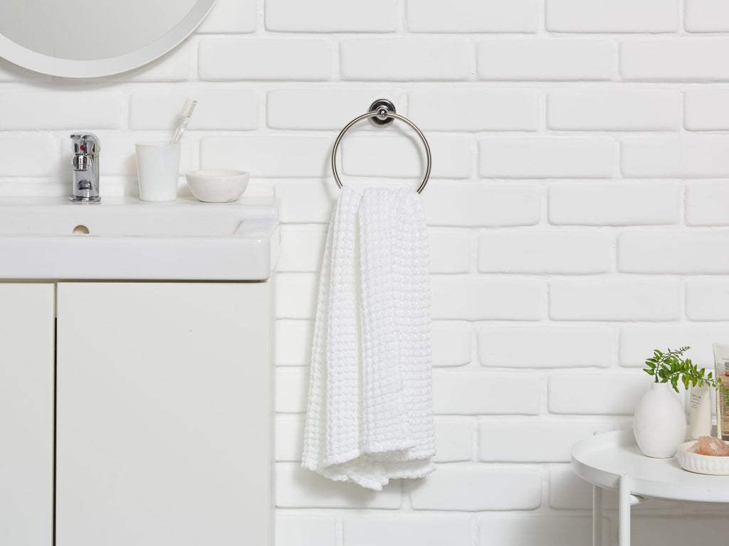 2+2 Waffle Bath Bundle - White
